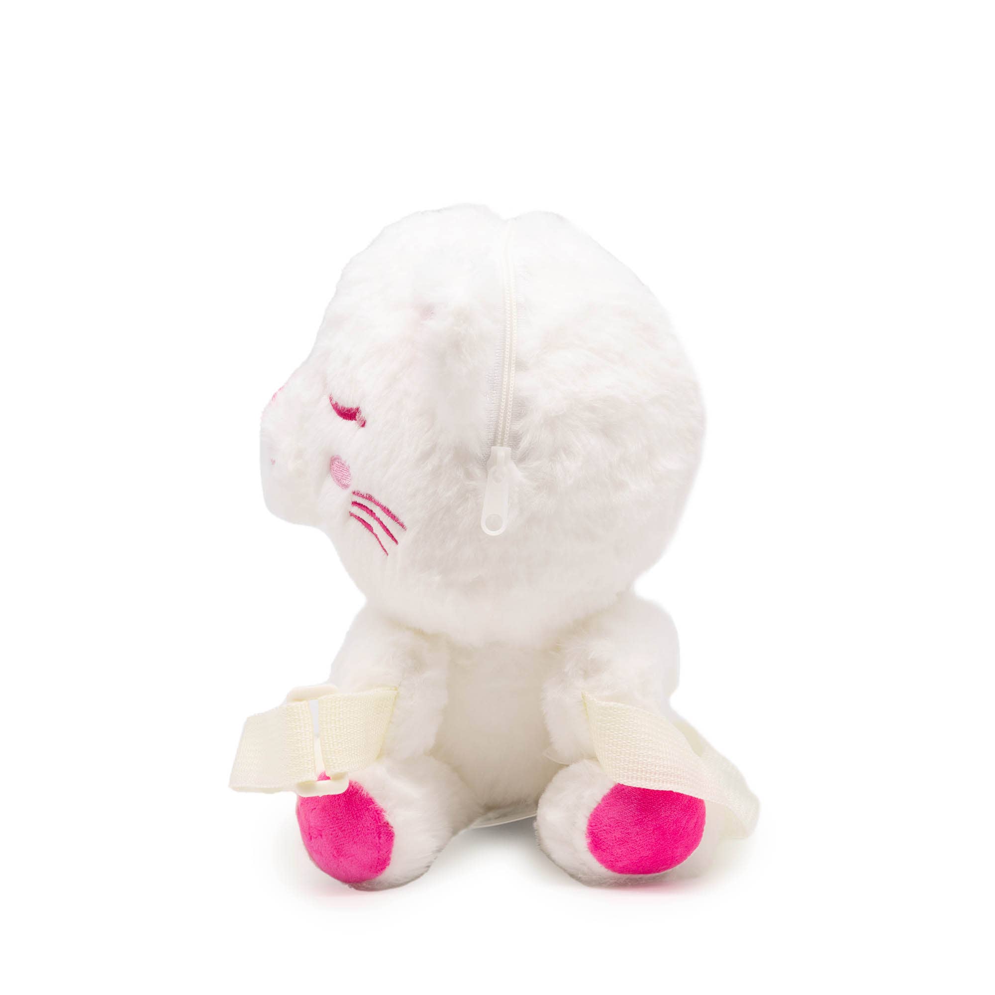 Plush Sling Crossbody Bag - Winky Kitty
