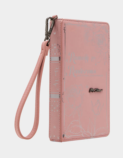 Betsey Johnson Kitsch Love Stories Wallet Wristlet — Blush