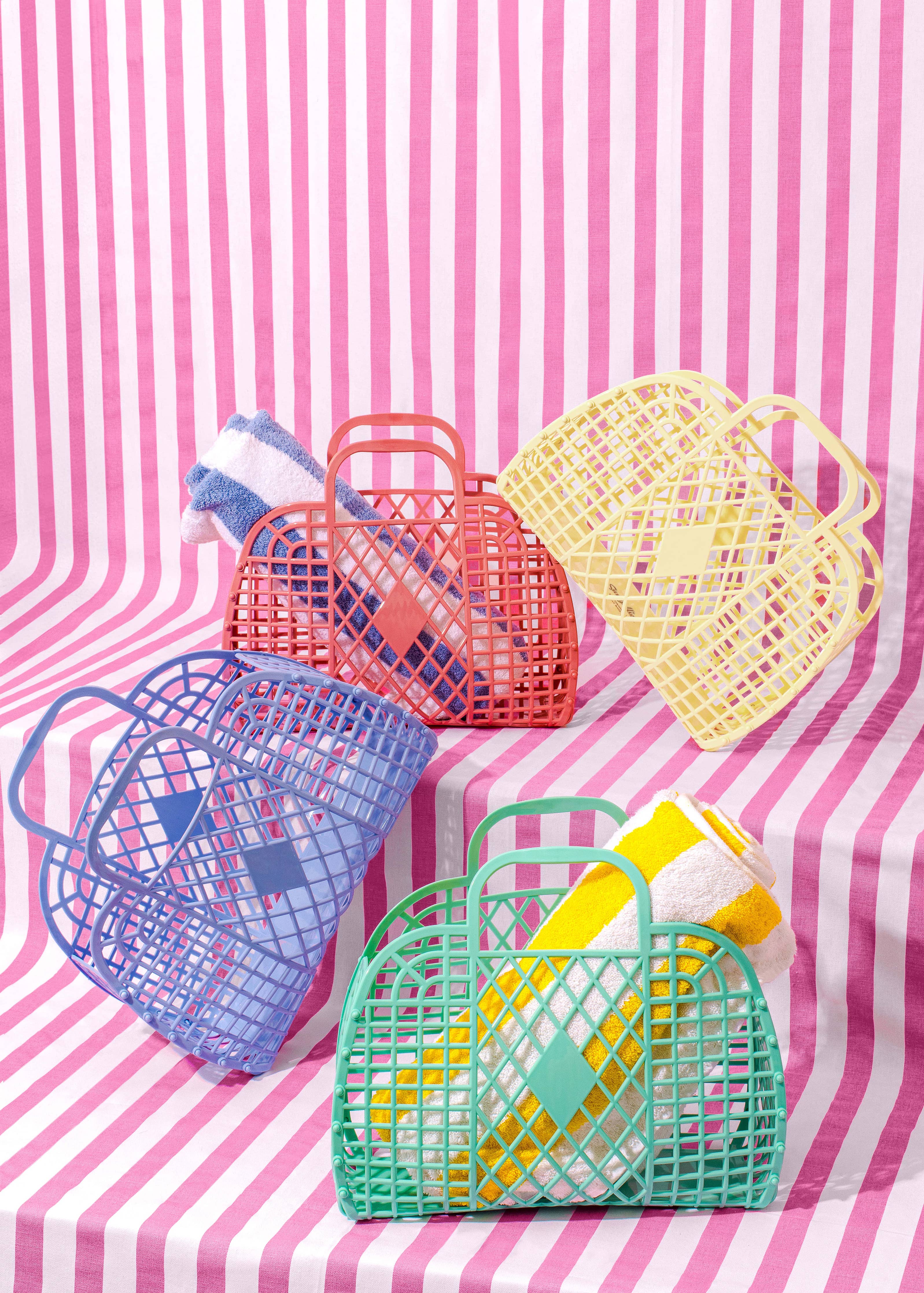 Retro Basket Jelly Bag - Large
