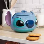 Disney Stitch Shaped Cookie Jar