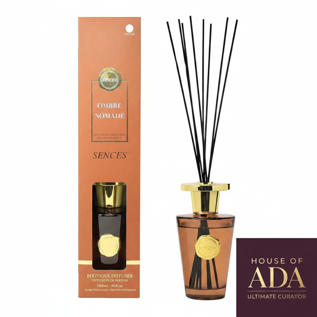 Sences Ombre Nomade Reed Diffuser with House of Ada logo