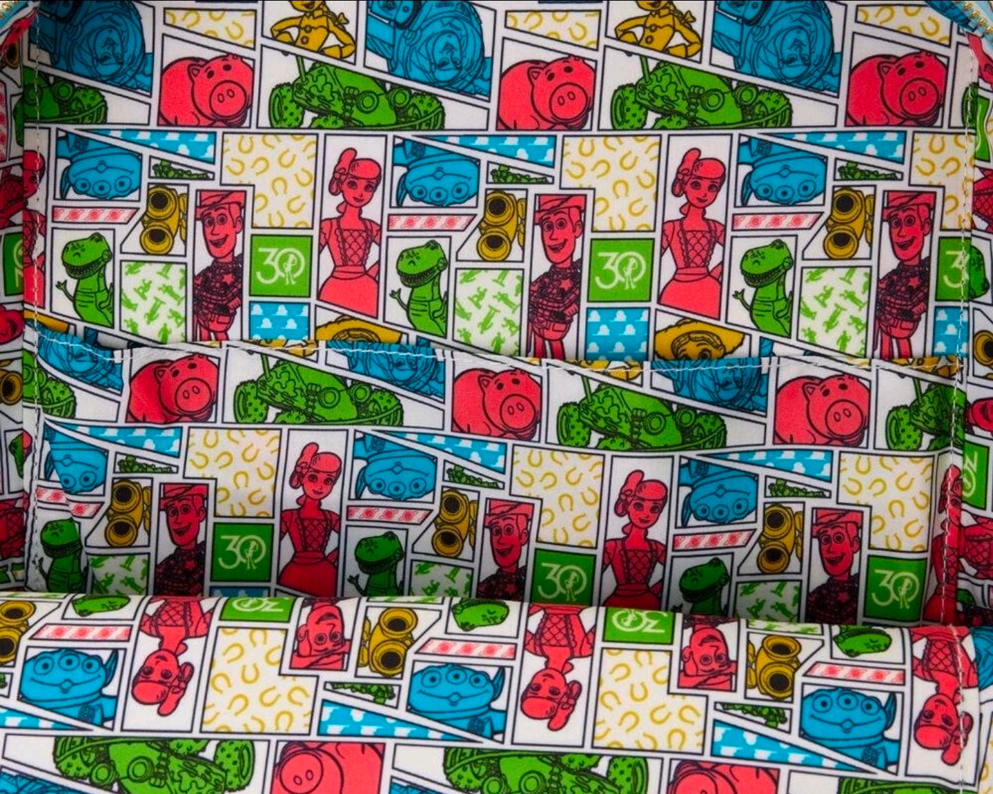 Loungefly Disney Pixar Toy Story 30th Anniversary Woody Saloon Mini Backpack Bag