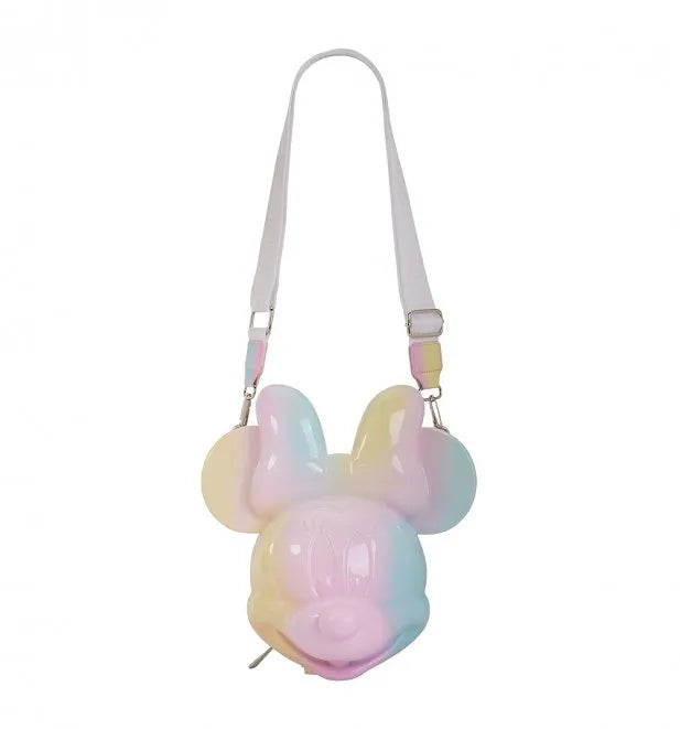 Loungefly Disney Minnie Mouse Tie Dye Moulded Crossbody Bag